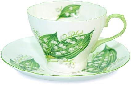 Amazon シェリー Shelley すずらん Lily Of The Valley コーヒーカップ ソーサー No 132 並行輸入品 Shelley シェリー カップ ソーサー 通販