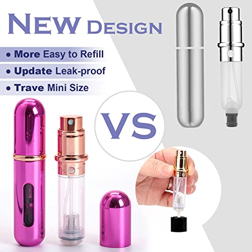 KAYZON Travel Mini Perfume Refillable Atomizer Container, Portable