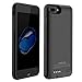 Battery Case for iPhone Plus, Feekea 4200mAh Portable Charging Case for iPhone 6Plus/6sPlus Extended iPhone Charging Case for 7Plus/8Plus Slim Charger Battery Case Rechargeable Power Cover (Black)