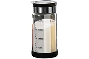 Food Safe Glass Spice Jar for Organized Kitchen Essential for Easy Dispensing of Seasonings for Salt and Monosodium Glutamate