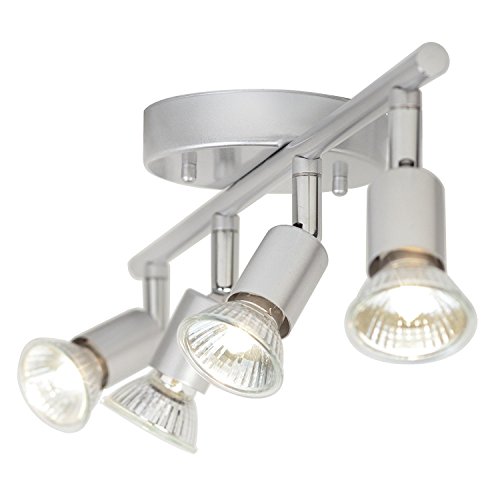 LED GU10 Spotlight Light Bulbs, 50 Watt Equivalent, 5.5W Dimmable, MR16 Full Glass Cover, 5000K Daylight, 25000 Hours, UL Listed, Energy Star Certified, by Mastery Mart (Pack of 10) - Thumbnail 3