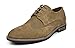 Bruno Marc Men's URBAN-03 Tan Suede Leather Lace Up Oxfords Shoes - 11 M US