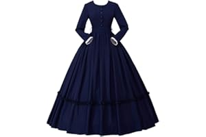 CosplayDiy Women's Civil War Dress Victorian Dickens Costume1860s Civil War Ball Gown Southern Belle Costume