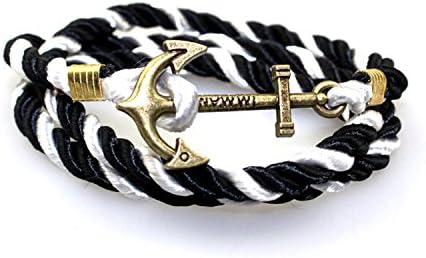 YouzhiWan007 Anchor Bracelets New Arrival Vintage Retro Bracelets Fashion Jewelry Bracelet Men For Women Best Gift Tom Hope O-162 05