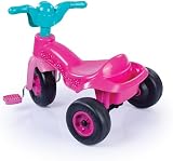 DOLU Unicorn Kids Pedal Trike Pink – Direct Pedal System, Puncture Proof Wheels view 4