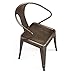 Tabouret Stacking Chair (Set of 4). This Set Of Dining Room Chairs Is Perfect For Adding A Vintage Look To Your Home. Crafted With A Solid Steel Construction And Coated With A Scratch-Resistant Finish These Chairs Will Last In Quality In Style.