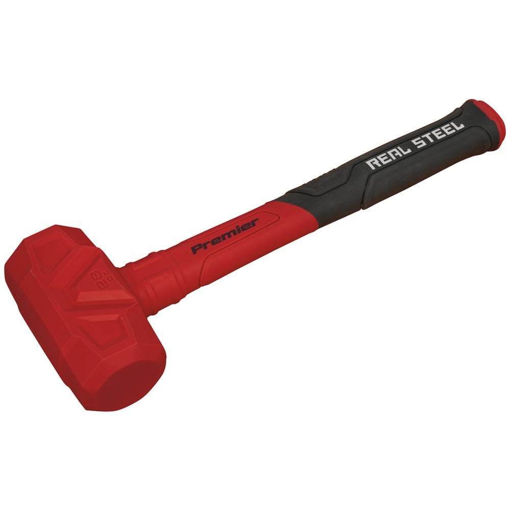 Sealey DBH01 1.75lb/28oz Dead Blow Hammer,Black