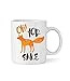 Oh! For Fox Sake Ceramic Coffee Mug - Funny Coffee Mug - Fox & Clover Original