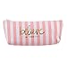 FreedI Canvas Pencil Case Pouch Zipper Closure Cosmetic Makeup Bag Cute Pen Stationery Holder