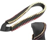 Pack of 2 Safety Solution 10, 12 & 20 Gauge GA Stealth Black 56 Round Shotgun Shotshell Ammo Shot Shell Shoulder Bandolier Bandoleer Carrier (2 Packs)