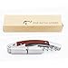 Wine Opener Ztent Waiter's Corkscrew Rosewood Handle Bottle Openers and Foil Cutter