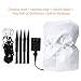 YUNLIGHTS 6 Feet Halloween Inflatable Ghost, Air Blown Ghost with Colorful LED Lights for Outdoor and Indoor Decoration, Lighted Halloween Decor for Yard/Patio/Garden