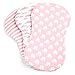 Bassinet Bed Sheets – Premium Bassinet Fitted Sheet for Halo, Mika Micky, Maxi COSI & Others - 4 Pack - 100% Jersey Knit - Bassinet Bedding for Standard Size Oval or Halo Bassinet Pads for Girls