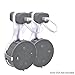 Wall Mount for Dot w/Cord (2 pcs White) - Wall Hanger Cable Holder for Dot 2nd Generation | No Drilling Screwless Full Protection Easy Mount Home Accessories by Adika