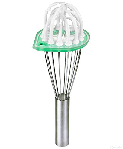 Whisk Wiper - Wipe A Whisk Easily - Multipurpose Kitchen Tool, Made In USA - Includes 11