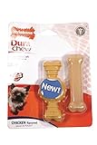 Nylabone Dura Chew Petite Ring bone Dog Chew Toy, Twin Pack