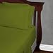 Cosy House Collection Everyday 1500 Series Bed Sheet Set - Ultra Soft & Cool Hotel Bedding - Deep Pocket - Wrinkle, Stain and Fade Resistant - 4 Piece Set (Queen, Olive Green)