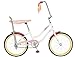 Schwinn Girl's 20-Inch Spirit Banana Seat Polo Bike, White