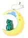 MS Tropical Moon Frog Christmas Tree Ornament, Handmade in Bali