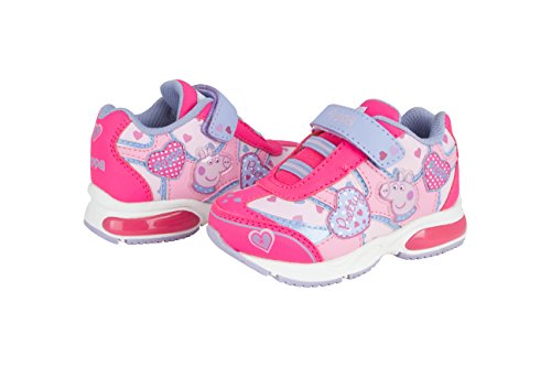 Peppa Pig Girls Toddler Light Up Sneaker 
