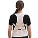 Comfort Posture Support and Shoulder/Back Pain Relief Adjustable Back Brace with Under - Arm Support Cushion, Chest Sizes 26