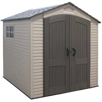 Amazon.com : Lifetime Products 7'X7' Outdoor Storage Shed 