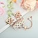 TRUMiRR Watchband for Vivomove HR Rose Gold Women, Bling Hollow Stainless Steel Watch Band Quick Release Strap Jewelry Bangle Wristband for Garmin Venu/Luxe/Style
