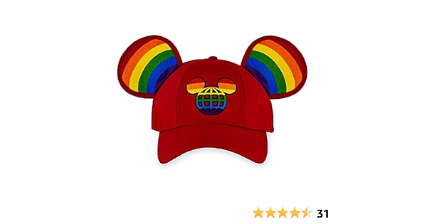 DisneyParks Rainbow Pride Mickey Ears 