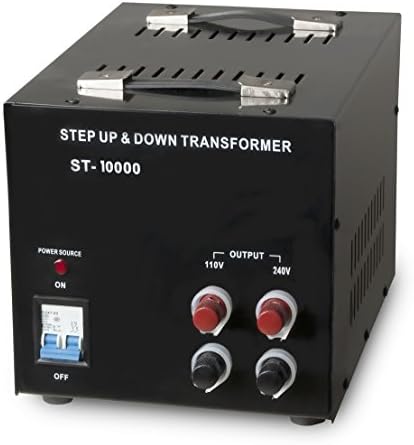 10,000 Watt Transformer - Step Up / Step Down Voltage Adapter USA 10,000W Volt Converter