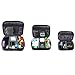 BUBM 3pcs/Set Travel Cable Organizer, Portable Cord Cable Gear Organizer Electronic Accessories Case