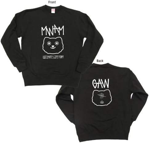 Amazon Co Jp Man With A Mission マン ウィズ ア ミッション Mwam マンウィズ Odayaka トレーナー ブラック Xlサイズ 服 ファッション小物