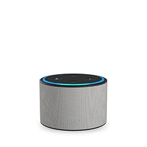 Image of Ninety7 DOX Portable Battery Base for Amazon Echo Dot Ash/Gray