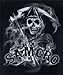 Sons Of Anarchy Smoky Reaper Reaper Samcro Adult T-Shirt 2XL