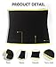 Women Slimming Body Shaper Weight Loss Sweat Belt Neoprene Sauna Waist Trainer Corset Trimmer Sport Workout Fitness (Black(Gym Tummy wrap), M (US 4))