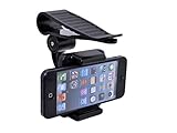 F.Dorla Universal Car Sun Visor Sunshade Clip Holder Mount Stand for Samsung Galaxy S3 S4 Note 2 3 4 iphone 4S 4 3GS 5 5C 5S 6 Touch HTC Sony Blackberry Smarphones (Sunshade Clip Holder Mount)