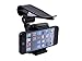 F.Dorla Universal Car Sun Visor Sunshade Clip Holder Mount Stand for Samsung Galaxy S3 S4 Note 2 3 4 iphone 4S 4 3GS 5 5C 5S 6 Touch HTC Sony Blackberry Smarphones (Sunshade Clip Holder Mount)