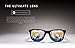 GloFX Ultimate Kaleidoscope Glasses - Clear - Rainbow EDM Rave Light Diffraction Eyewear (Clear)