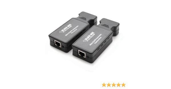 Amazon Com Black Box Corp Black Box Mini Cat5 Extender 1 X 1 Uxga Vga 500ft Ac504a Electronics