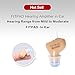 FITPAD Hearing Ampilifier Noise Reduce Volume Control Personal Mini Sound Amplifier Battery Adjustable Audiologist Designed (Left)