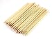 JOVANA 50 pcs Wood Stick Nail Art Orange Cuticle Pusher Remover