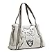 Littlearth Women's NFL Hoodie Purse, 9.5” x 15.5” x 4” , Gray