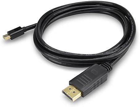 Mini DP to DP Cable , CoocoTech Mini Displayport to Displayport Cable 6ft/1.8m