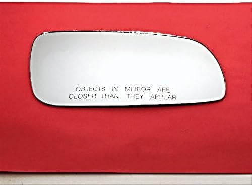 99-04 Jetta, Cabrio, 99-06 Golf, 99-04 Passat Right Passenger Convex Mirror Glass Replacement Clear Lens w/Adhesive