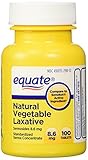 Equate Natural Vegetable Laxative 8.6mg Twinpack Compare to Senokot