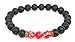 Set of 2 Chakra Lava Rock Women's Men's Bracelet for Essential Oils- 2 for the price of 1