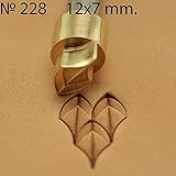 DandS ltdLeather Stamp Tool Dragon Scale Stamping Working Carving Punches Tools Craft Saddle Brass #228