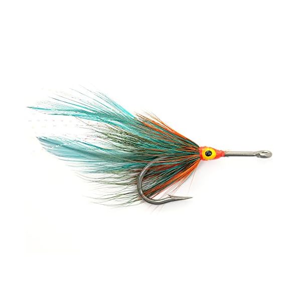 The-Fly-Fishing-Place-Tarpon-Fly-Fishing-Flies-Assortment-Collection-of-7-Saltwater-Flies-Stainless-Steel-hooks-Size-20