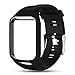 Feskio Accessory Replacement Soft Silicone Gel Watch Band Wristband Strap Sport Bracelet for Tomtom Runner 2 / Runner 3 / Spark 3 / Adventurer/Golfer 2 Sports GPS Running Smartwatch (One Size)