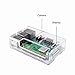 Enokay Case for Raspberry Pi 2 Model B Raspberry Pi 3 Model B B+(Transparent)