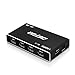 HDMI Switch, Premium 5 Port HDMI Switch Box-High speed HDMI switcher with IR wireless remote and AC Power adapter-HDMI hub for TV, Projector Camcorders, Laptop, Monitor -Supports HD 4K 1080P 3D